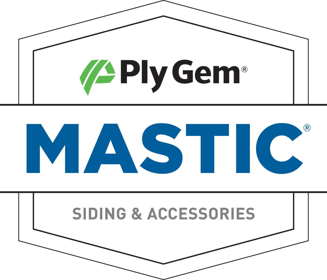 Mastic. PlyGem. Siding.
